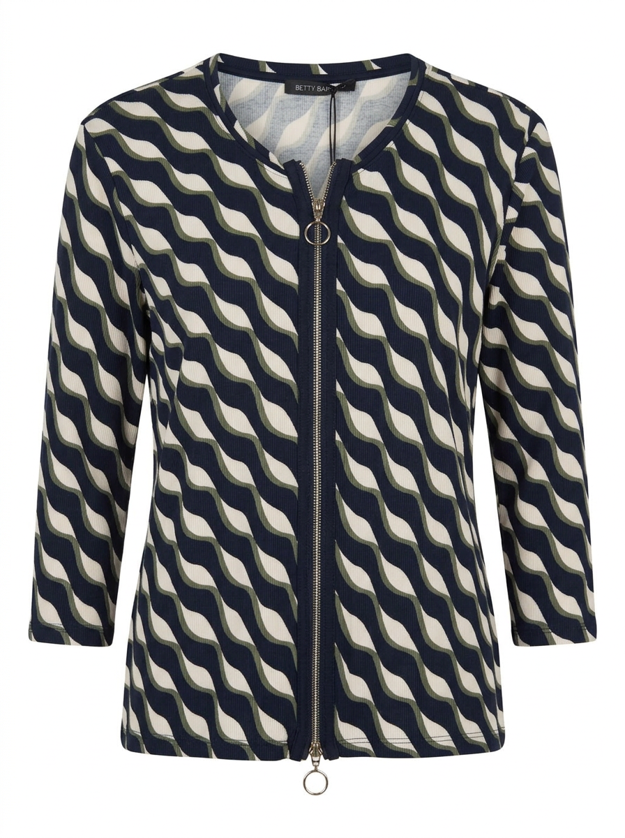 Betty Barclay vest met dubbelzijdige rits