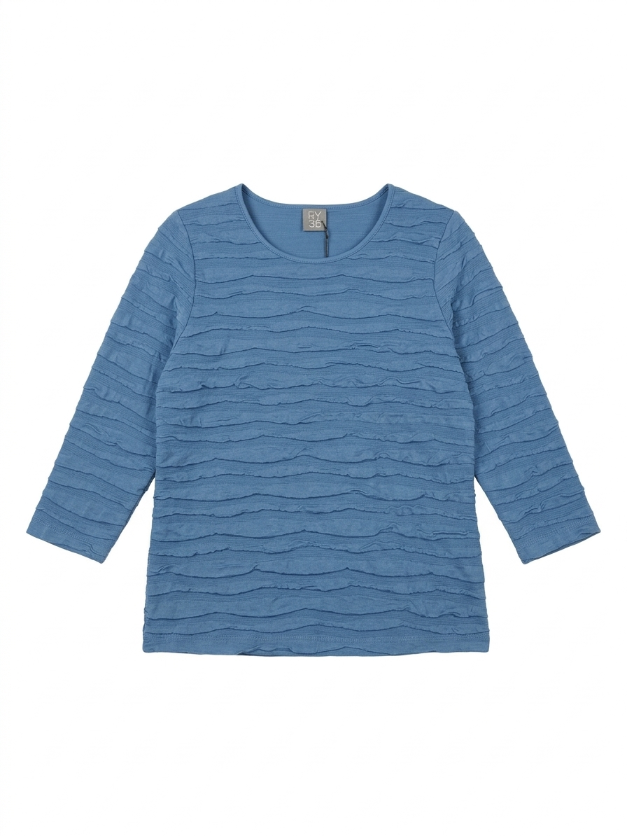 Rabe shirt geribbeld