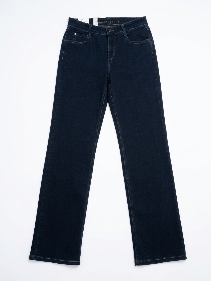 Wonder Jeans relax strait 182 Bleu